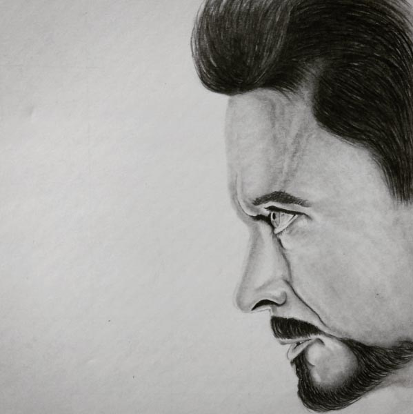 Drawing Tony Stark From Civil War