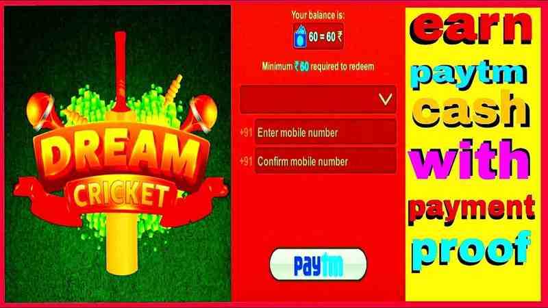 Dream Cricket APK Download, Invite And Earn Rs 20 Paytm Real Cash