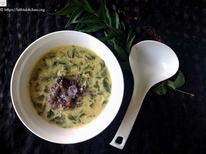 Drumstick Leaves Dal With Coconut | Guest Post Series
