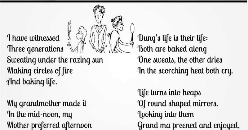 Dung Cake- A Poem From The First Step