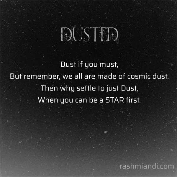 Dusted | Rashmi & I