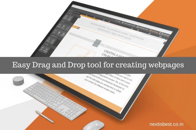 Easy Drag And Drop HTML Visual Content Editor/Builder Review - DragDropr - Next Is Best - SEO | Product Review | Blogging