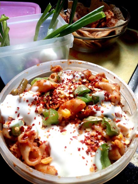 EASY CHEESY VEGGIE MACARONI~ For Kids