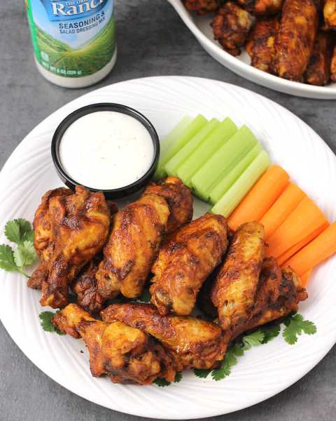EASY RANCH BUFFALO WINGS - Cook With Kushi
