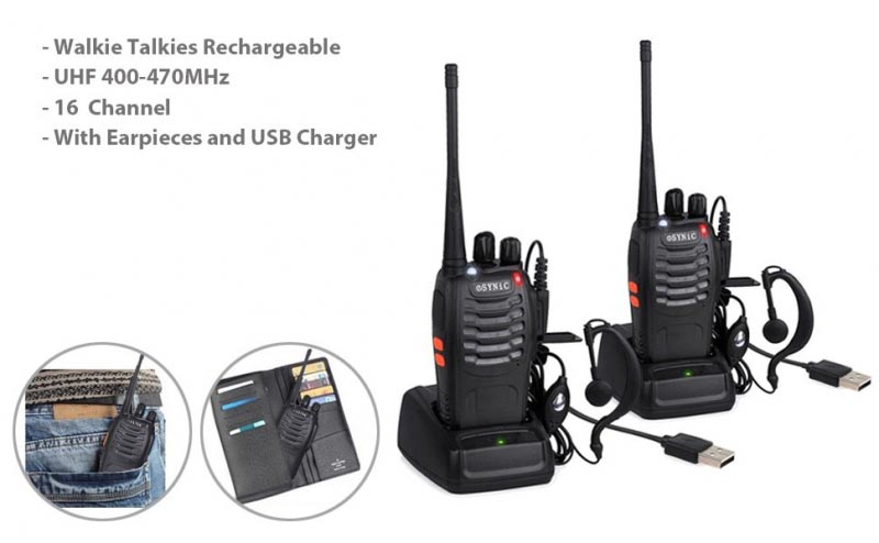 ESYNiC UHF Walkie Talkies Review - Walkie Talkie Reviews