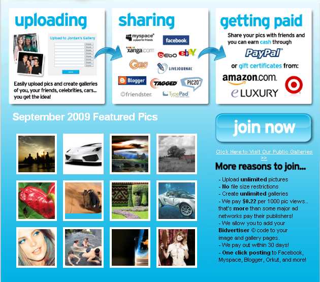 Earn Money By Uploading Photo