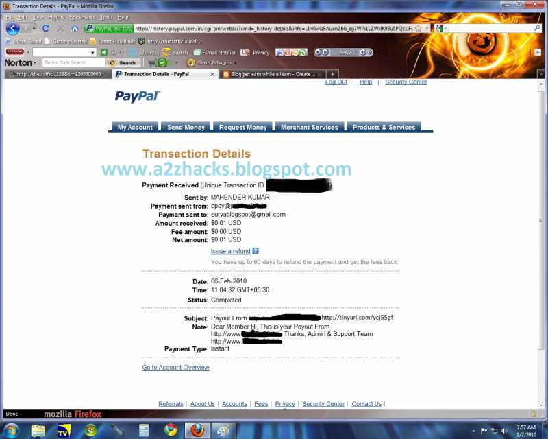 Earn Money Online - I Received The Payment Today