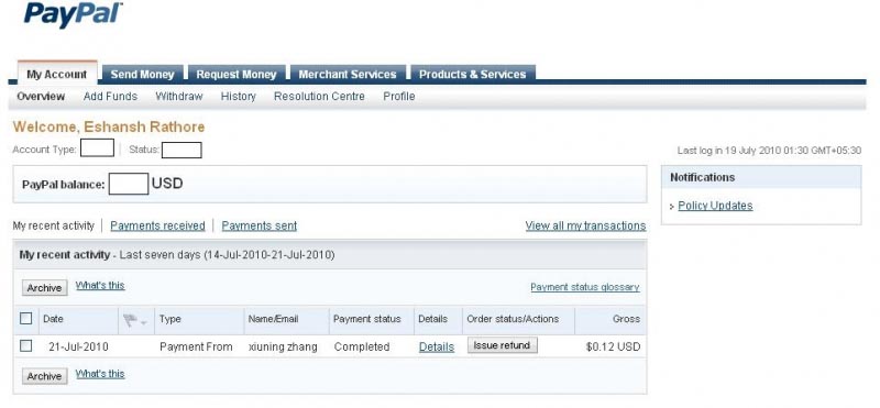Earned Money Via Click From Freedomclicks.net Proof Here
