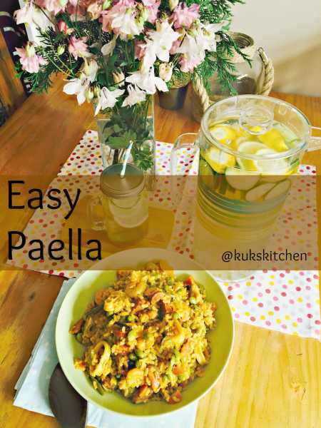 Easiest Ever Paella | Kukskitchen
