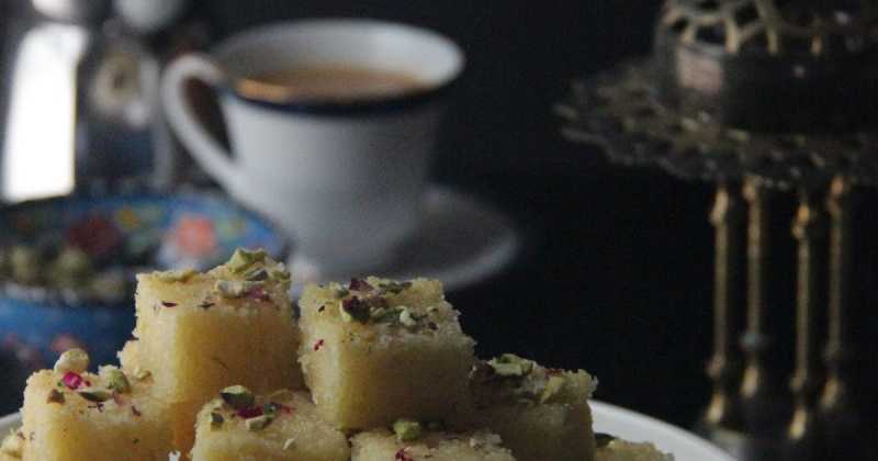 Easy Basbousa Recipe (Semolina Cake)