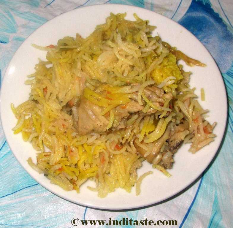 Easy Chicken Biriyani