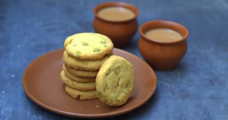 Easy Eggless Butter Cookies With 50% Atta! 