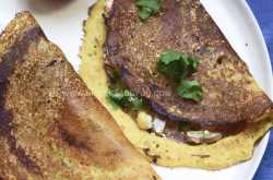 Easy Lentil Crepes | Moong Dal Cheela | Vegan and gluten recipe free with indo italian filling | Recipes & You