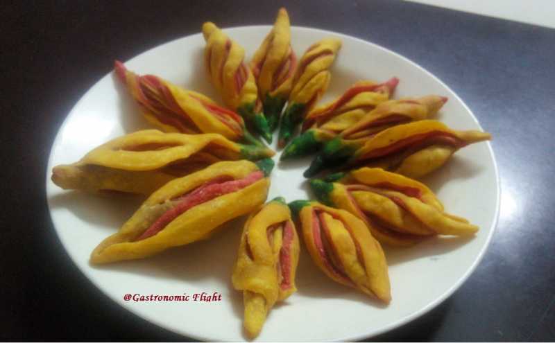 Easy-Pesy Diwali Snack/Faral - "Champakali"