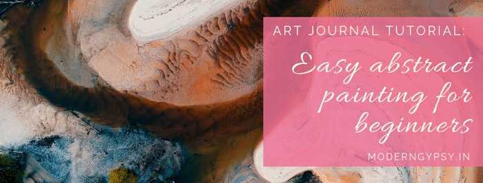 Easy Abstract Painting For Beginners | Modern Gypsy