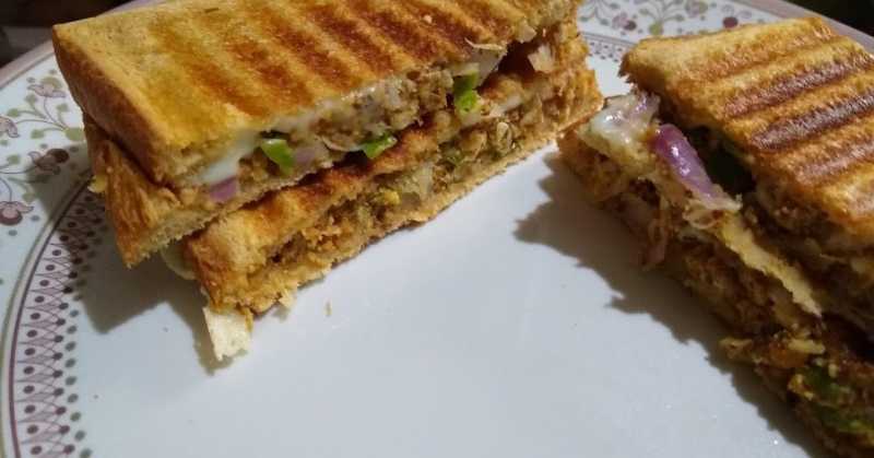 Easy And Healthy Sattu Sandwich