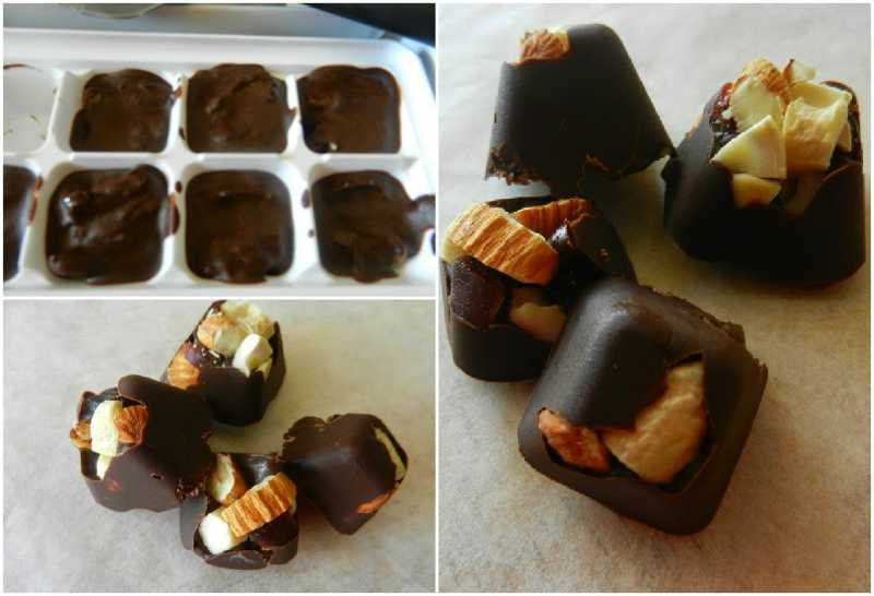 Easy Nutty Chocolates