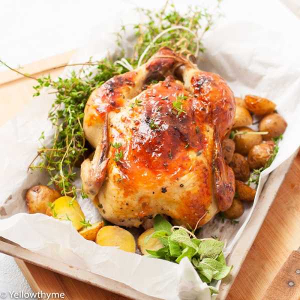 Easy To Make Buttermilk Marinated Roast Chicken Recipe