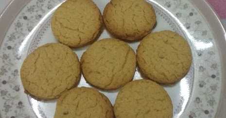Easy Wholewheat Flour & Ghee Biscuits (eggless)