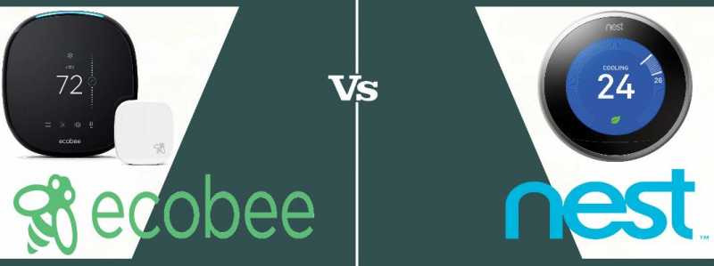 Ecobee Vs Nest: Comapre And Review Of Best Thermostat For Smart Home