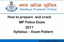 Education Jugaad: How to prepare for MP Police Exam