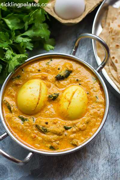 Egg Kurma Recipe - Muttai Kurma Recipe | Tickling Palates