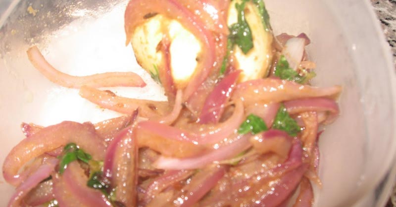 Egg Masala With Onions