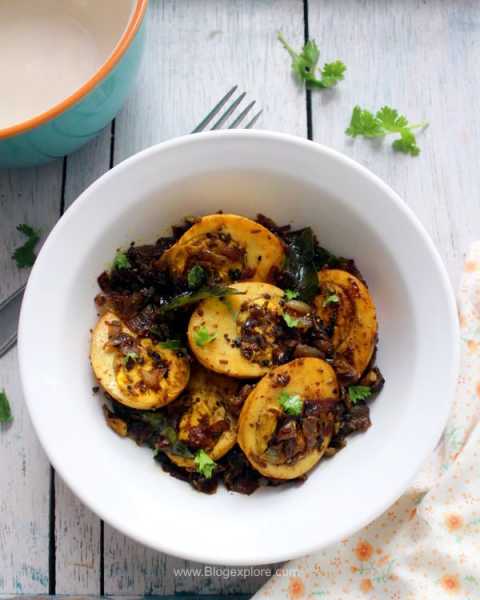 Egg Pepper Fry | Muttai Milagu Varuval - Indian Recipes - Blogexplore