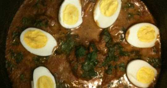 Egg Curry Or Anda Curry Or Baida Curry