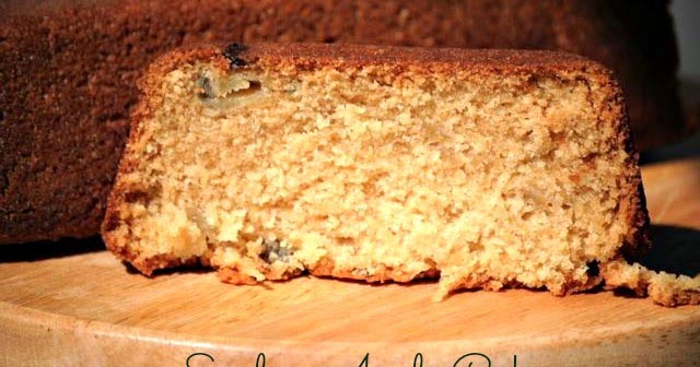 Eggless Apple Cake 