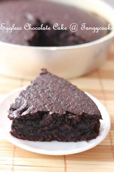 Eggless Butterless Chocolate Cake- Super Soft, Moist, Dark, Best Chocolate Cake Ever 