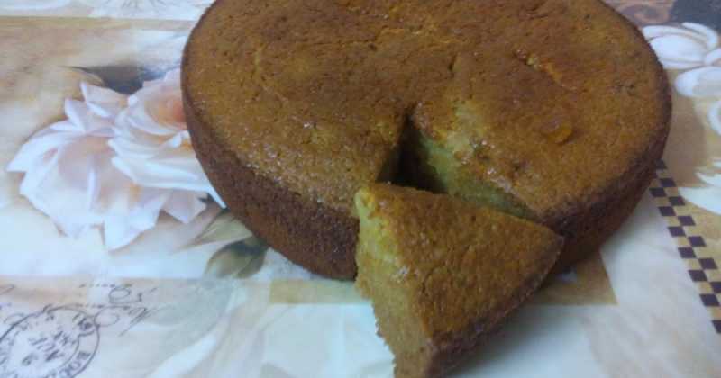 Eggless Orange Cake