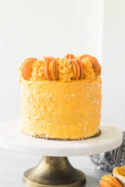 Eggless Orange Creamsicle Cake - The Cupcake Confession
