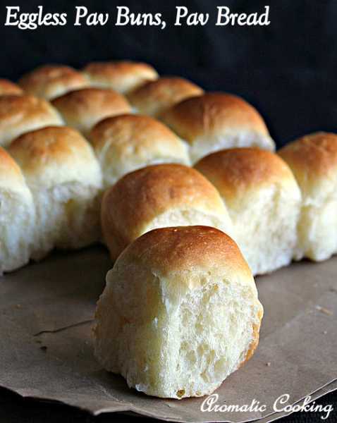 Eggless Pav Buns, Pav Bread