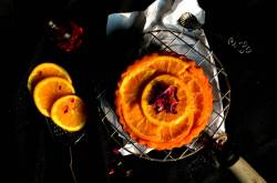 Eggless Spiced Orange Semolina Cake | Burmese Semolina Cake