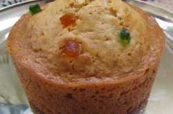 Eggless Tutti Frutti Vanilla Cake