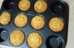 Eggless, Whole wheat Carrot Muffins (Sugar-free)