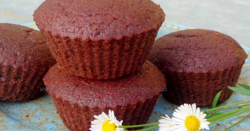 Eggless Wholegrain Chocolate Cupcakes