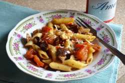 Eggplant Caponata Pasta