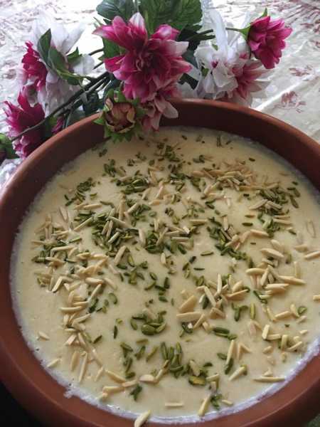 Eid Mubarak - A Recipe Of The Traditional Firni فیرنی