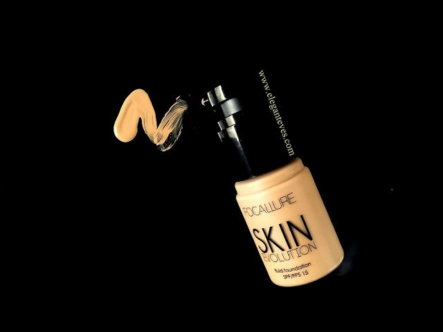 Elegant Eves: Focallure Skin Evolution Fluid Foundation, 04 Natural, Review Swatches