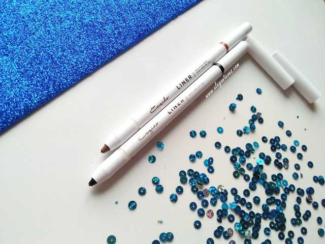 Elegant Eves: Review Of ESQIDO Gel Eyeliner Pencil Black And Brown