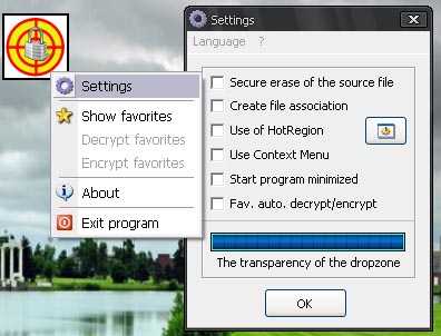 Encrypt Files Using DRAG N CRYPT