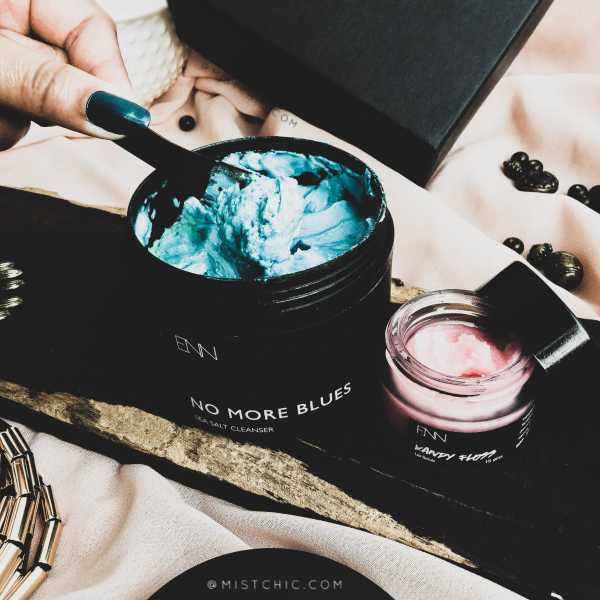 Enns Closet No More Blues Sea Salt Cleanser + Kandy Floss Lip Scrub Review » MISTCHIC