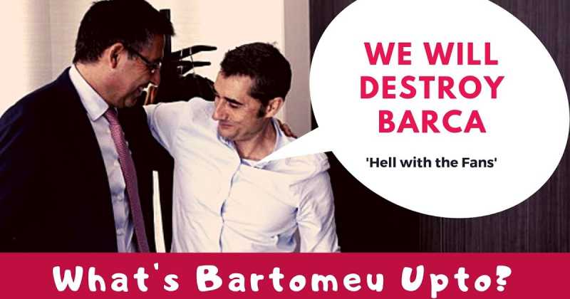 Ernesto Valverde And His Mission Of Destroying Barcelona