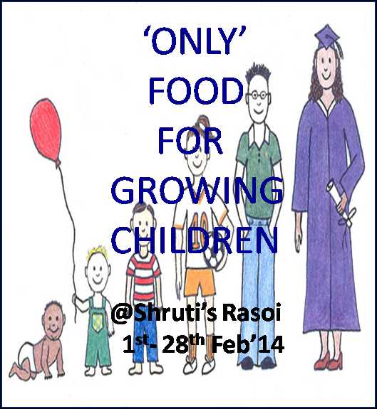 Event Announcement -Only Food For Growing Children