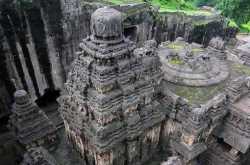 Every stone has a statue inside - Ellora Caves