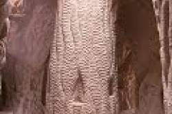 Everyday he walks into the cave and what he does inside is simply amazing!