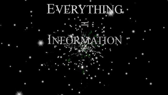 Everything Is Information. Energy Is Information Carrier.