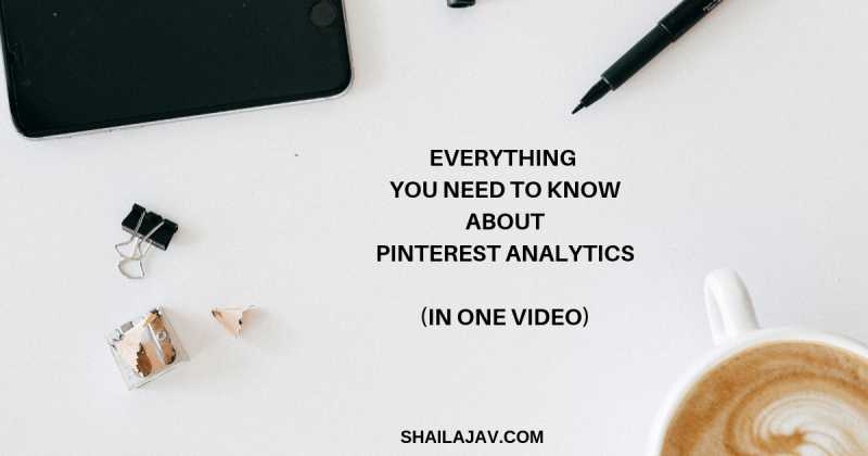 Everything You Need To Know About Pinterest Analytics In One Video